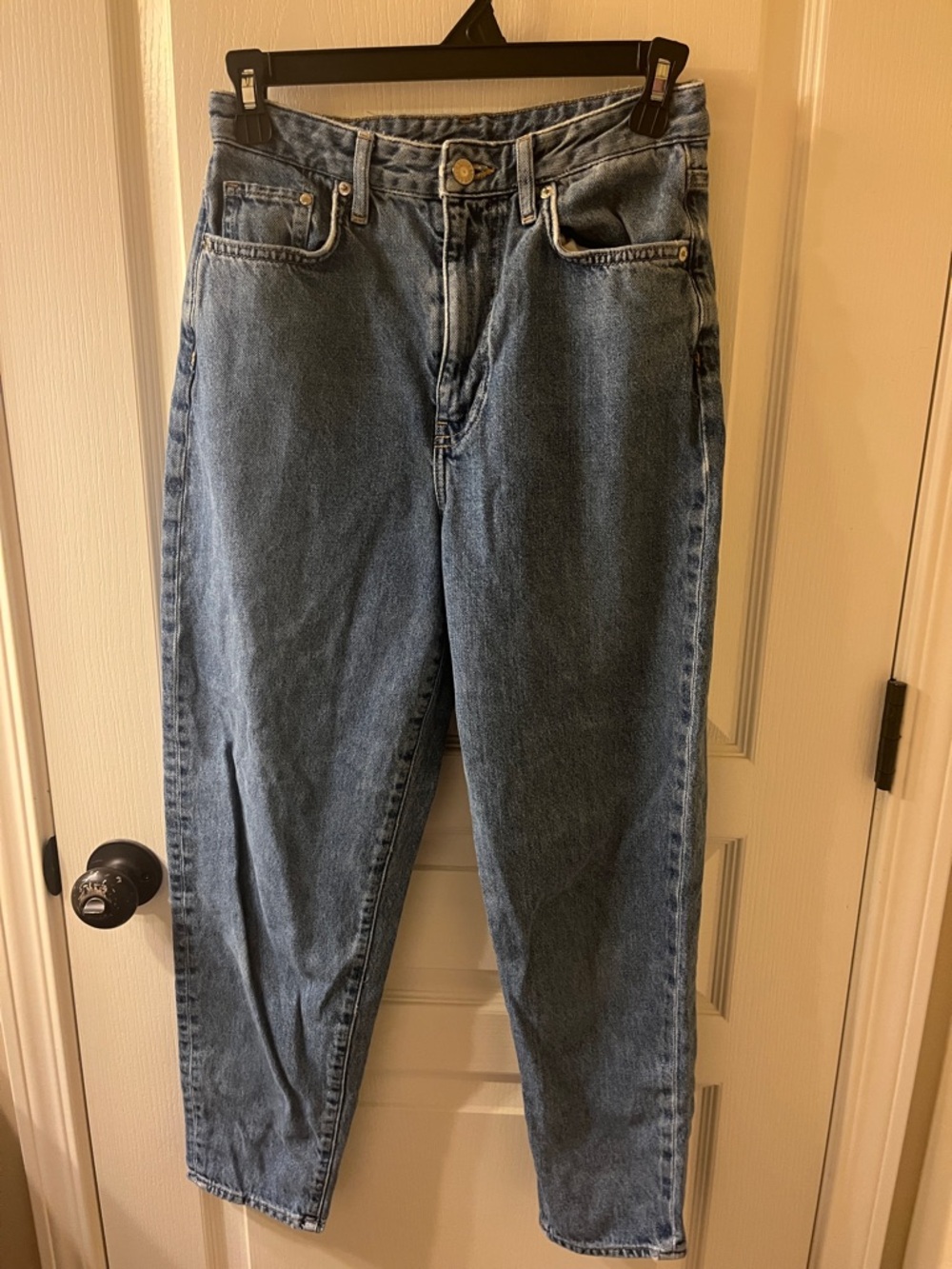 High-Rise Women's Loose Mom Jeans - H&M